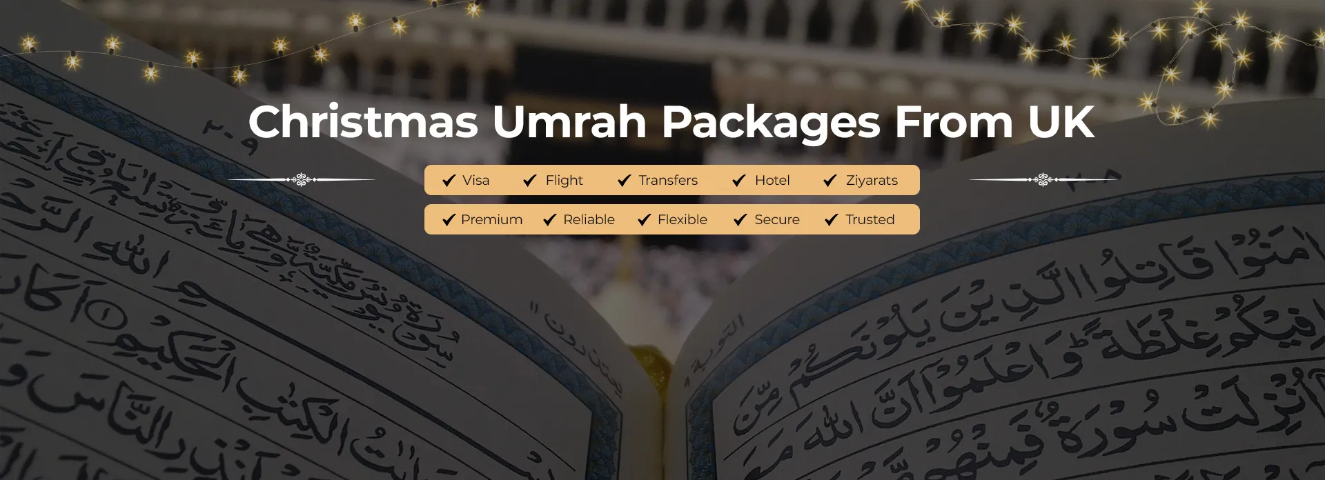 Christmas Umrah Packages 2025 from UK | Hajj Umrah Package